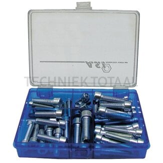 GRANIT Hexagon socket bolt assortment 53 pcs.