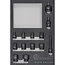 GRANIT BLACK EDITION Insert set, 1/2" impact socket 13 pcs.
