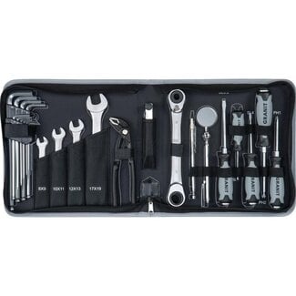 GRANIT BLACK EDITION On-board tool set 25 pcs.