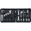 GRANIT BLACK EDITION Gereedschapsset 25-delig - 7302222, 73022220 | Inhoud: Steeksleutels 8 x 9, 10 x 11, 12 x 13, 17 x 19 mm | Ringratelsleutel 10 x 19 - 13 x 17 mm