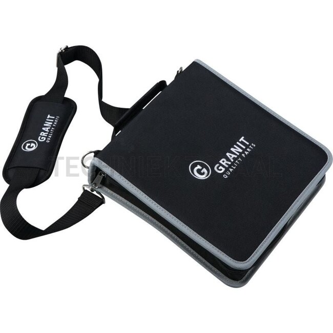 GRANIT BLACK EDITION Gereedschapsset 25-delig