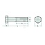 GRANIT Zeskantbouten M12x140mm DIN 931 VPE25 - 25 stuks