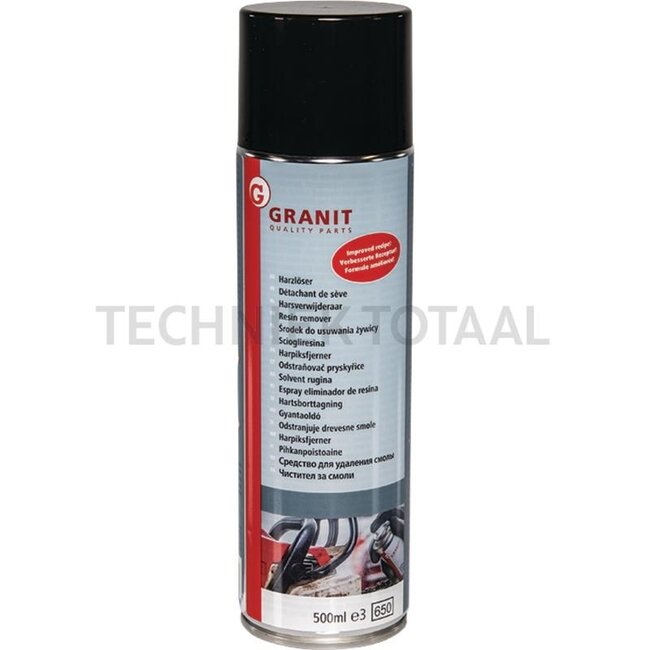 GRANIT Harsverwijderaar-set harsoplosmiddel 500 ml - 12 stuks