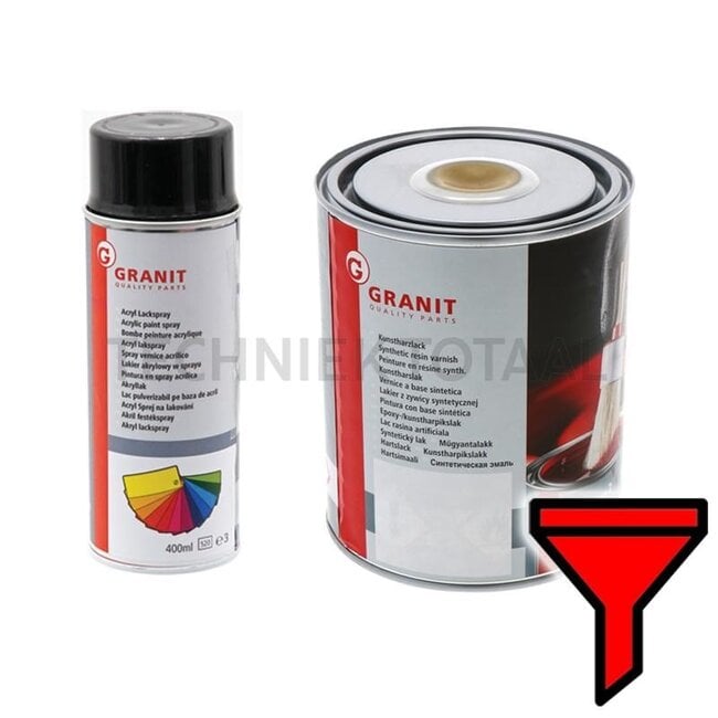 GRANIT RAL 7009 green gray paint - 1 liter can