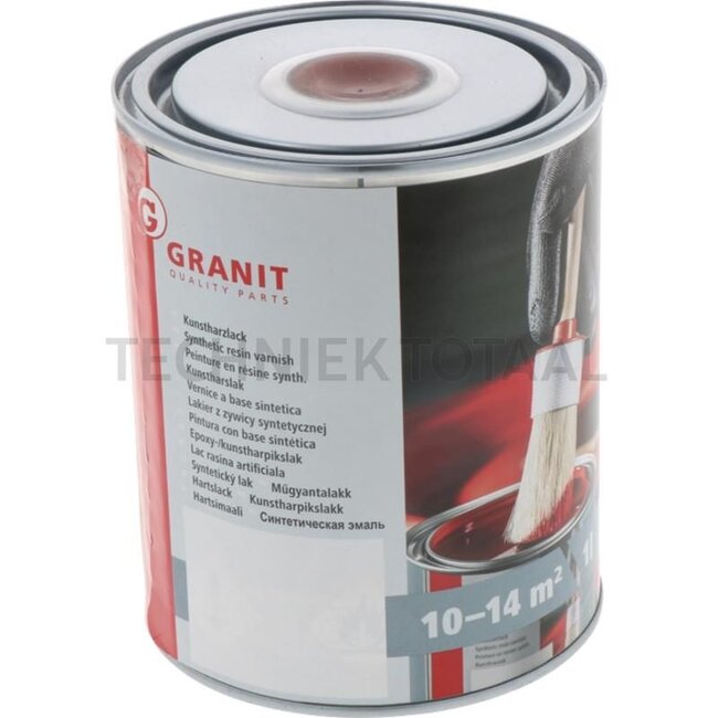GRANIT Fahrgestelllack rotbraun DB3575 - 1 Liter Dose