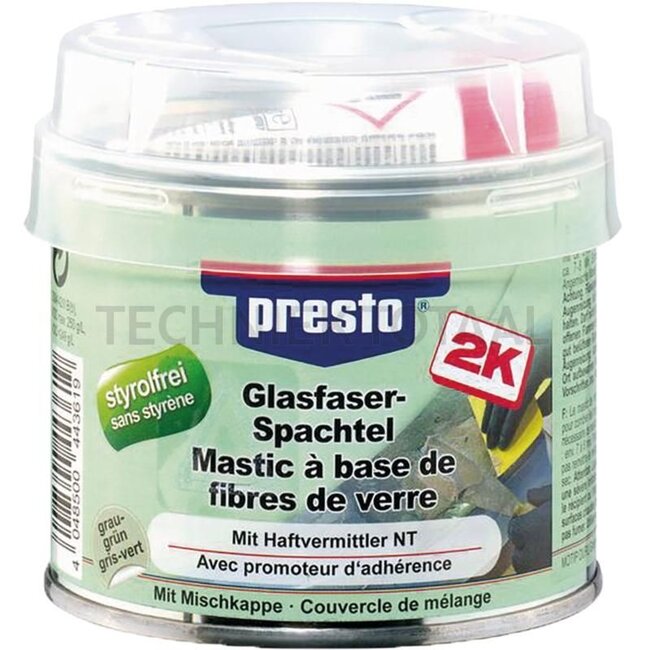 Presto Fibreglass filler, styrene-free - 250 g - 443619