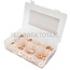 Assortiment koperringen 1/4" tot 11/16" - 240 delig