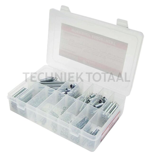 GRANIT Assortiment trek- en drukveren 5/32 - 23/64 inch - 200 stuks