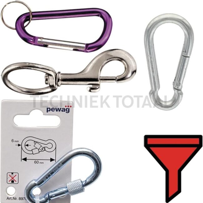 GRANIT Schlüsselkarabiner - 89902