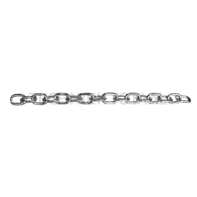 GRANIT Ketting 10 m - 460G0400B30300/10 | Dikte (mm): 4 | A (mm): 19 | B (mm): 16 | Materiaal: Staal | Oppervlakte: verzinkt | DIN: 5685 | Kwaliteitsklasse: galvanisch verzinkt