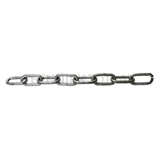 GRANIT Ketting dikte 3 mm, A 26 mm, B 12 mm, verzinkt - 30 meter
