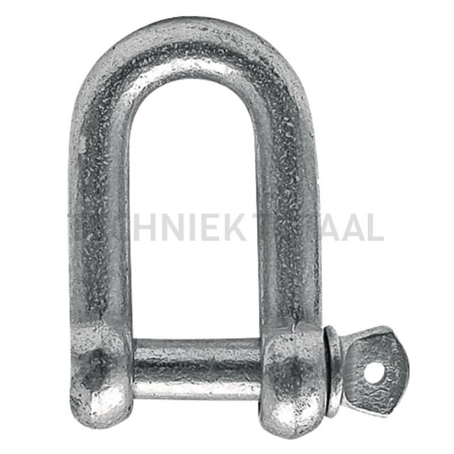 GRANIT D-sluiting 3/8‚Äú - 460510-3/8 | Pen-Ø (mm): 10 | B (mm): 36 | C (mm): 20 | Draagkracht (ton): 0,3 | Uitvoering: 3/8“