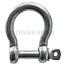 GRANIT Shackle round 3/8 inch, pin-Ø 10 mm, B 39 mm, C 17 mm, 0,3 ton