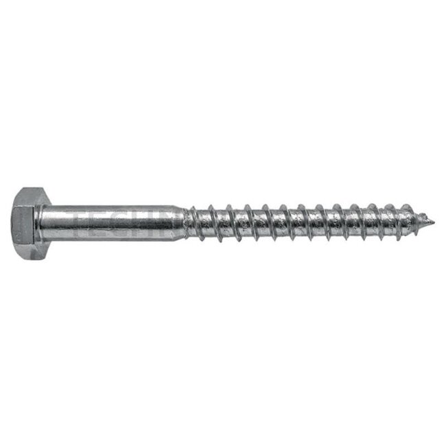 GRANIT Hexagon head wood screw M6x25 - 100 pcs.