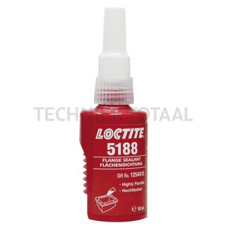 Loctite / Teroson Surface sealant LOCTITE® 5188 Excellent oil resistance. Universal use. Highly flexible. - 50 ml bottle