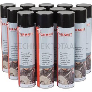 GRANIT Bremsenreiniger Spraydose 600 ml - 12 Stück