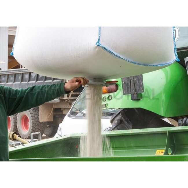 Big Bag Auslauf Metall Ø 210 mm, Höhe 459 mm, Innen Ø 150 mm