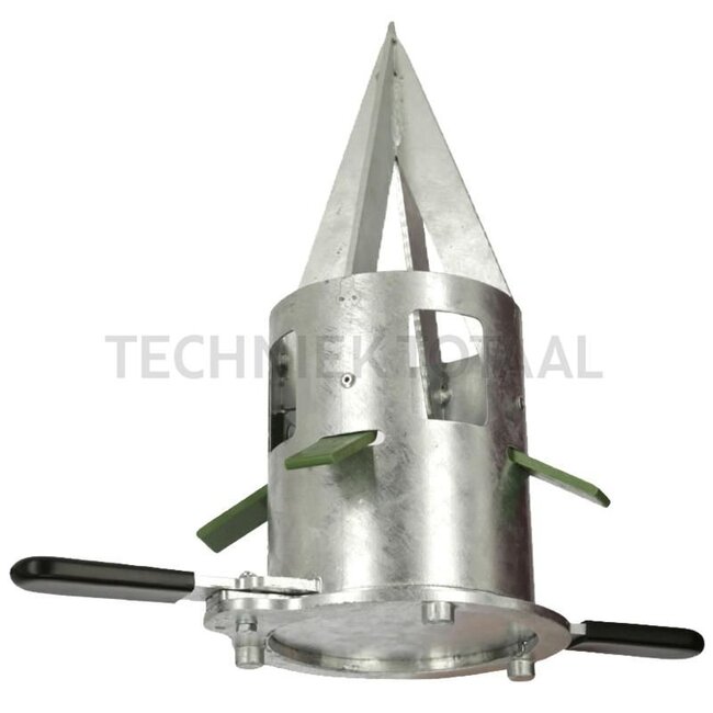Big Bag Auslauf Metall Ø 210 mm, Höhe 459 mm, Innen Ø 150 mm