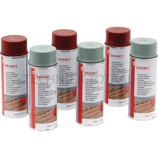 GRANIT Primerspray-set voor staal, aluminium en kunststof