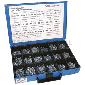 GRANIT Self-tapping screw assortment