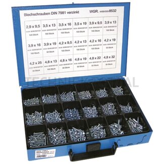 GRANIT Self-tapping screw assortment