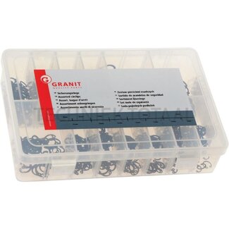 GRANIT Circlip assortment 625 pcs.