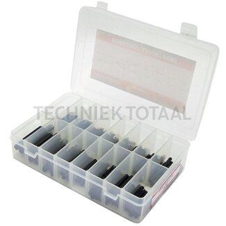 GRANIT Slotted spring pin assortment 300 pcs., DIN 1481