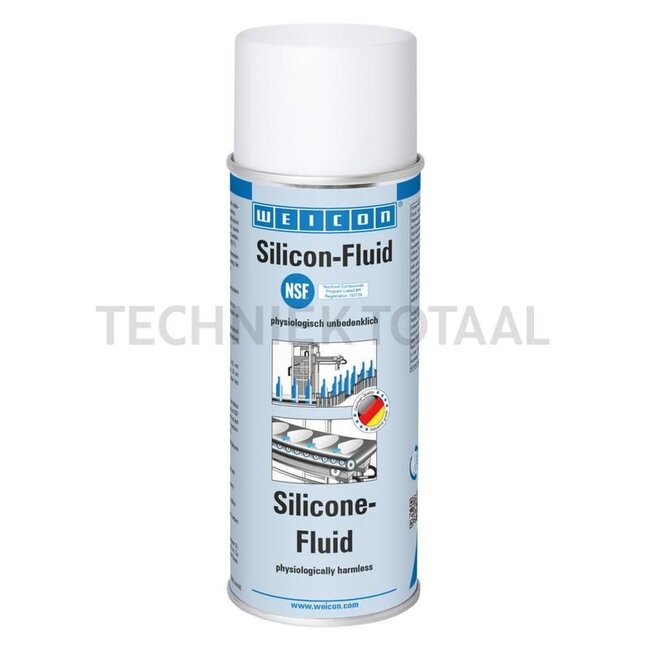 WEICON Silicon-Fluid 400ml Gleit- und Trennmittel für den Lebensmittelbereich NSF H1 - 11351400