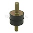 GRANIT Vibration dampers Ø 40 x 30 mm, M8, depth 8 mm, version 1