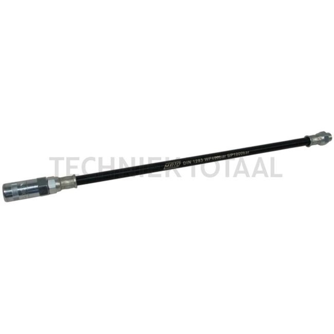 Hogedrukvetspuitslang, gepantserd PH-30C met hydraulisch grijpend mondstuk met 4 bekken - 5003254001, 3254001 | Draad: M10 x 1 | Lengte: 300 mm