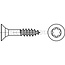 GRANIT Chipboard screws M6 x 100 mm DIN 7962, TORX T30 - 100 pieces
