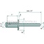 GRANIT VPE 250 blindklinknagels met platte kop - 200 stuks - 4878840180 | Ø d (mm): 8 | Lengte (mm): 14 | Klembereik (mm): 3,0-8,5 | Ø dk (mm): 20 | K (mm): 2,5 | Borings-Ø (mm): 8,1 | Materiaal: ST/ST | Nominale maat (mm): 8,0x14,0 | ISO nr.: 15979 | Ø dm: 4 |