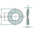 GRANIT Veerring - 485137 12 V | d1 (mm): 13 | d2 (mm): 24 | Materiaal: Staal | Dikte (mm): 1,2 | h (mm): 5 | DIN: 137 | Vorm: B | Oppervlakte: verzinkt