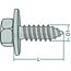 GRANIT Self-tapping screw M6x16 DIN 6901 - 50 pcs.