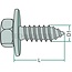 GRANIT Self-tapping screw M6x38 DIN 6901 - 50 pcs.