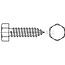 GRANIT Hexagon head bolt M6x16 DIN 7976 - 250 pcs.