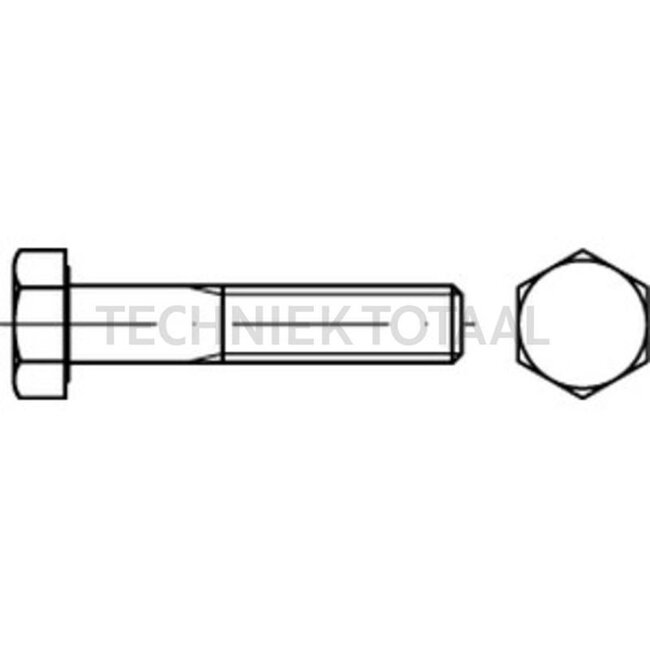 GRANIT Zeskantbout M18x90 DIN 931