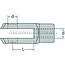 GRANIT fork joint  - 48571752 G06X12 V, 50154296 | Ø D: 6 mm | Box contents: 10 | Dimensions: 6 x 12 mm | d3: 10 mm | DIN: 71752 | Thread: M6 | Quality: Galvanised | Length: 12 mm | d: 24 mm | g: 31 mm