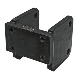 Scharmüller Adapter plate width 188 mm, hole pattern 140 x 80 mm, M20