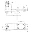 Sauermann Positive steering left, cranked downwards - AL205398, JAL205396