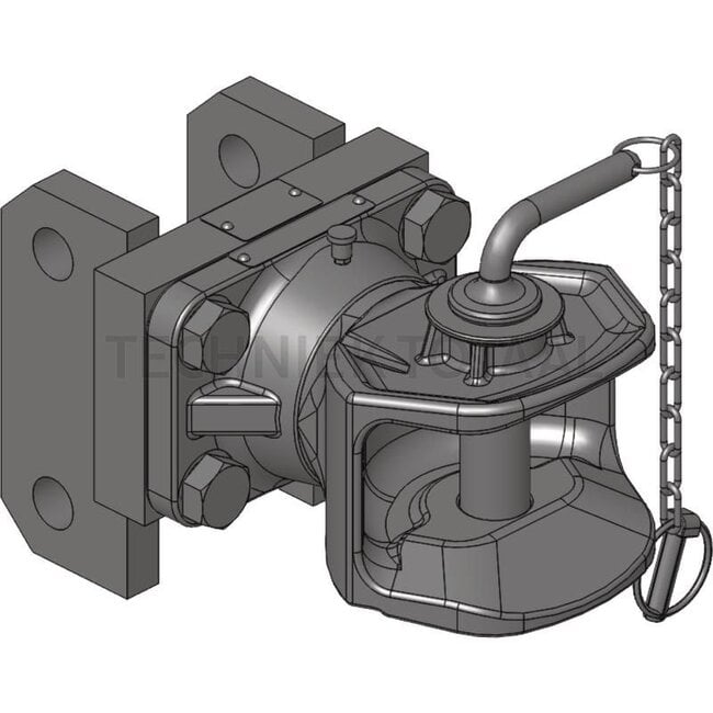 Scharmüller Hitch - Category: Zugmäuler. Version: Absteckbar mit Konsole - 04301427, 5.5145.011-A02, 05.5145.011-A02