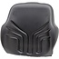 GRAMMER Rückenpolster PVC, schwarz, Oberteil 721-741 | 3514338002, 1078851