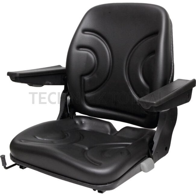 GRANIT Seat upper part - 240920065, STPLUSFSV1BLACKPVC | Technical data: Including adjustable armrest | Upholstery type: PVC