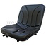 GRANIT Forklift seat no suspension, PVC, seat width 390 mm, length 425 mm | STGC006