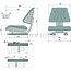GRANIT Zitting - 24000025, STF003 | Hoogte: 440 mm | Lengte: 520 mm | Passend voor: Heftruck, Oogstmachines, o.a. | Uitvoering: zonder vering, schuifbasis naar voren en naar achteren verstelbaar 105 mm/85 mm (stappen van 15 mm), smal zitkussen- en rugleuningontw