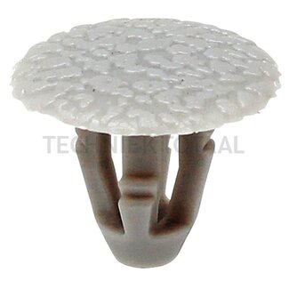 Plastic druknagel