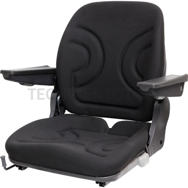 GRANIT Bovendeel zitting van stof - 240920064, STPLUSFSV1BLACKCLOTH | Technische gegevens: inclusief verstelbare armleuning | Bekledingstype: stof