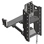 Scharmüller Hitch support Standard - 77700135040-A02 | D-value: 63 kN | Detent pin Ø: 25 mm | Guide width: 32 mm | Rail width: 330 mm | Load capacity: 2500 kg | Colour: Black | Version: Standard | Category: Bearing supports