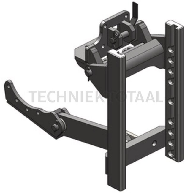 Scharmüller Trekhaakframe HVLB W325 JSV Unimog U1000, U1200, U1400 Typ 424, 427 120/145x88 - 77700130011 | D-waarde: 65,7 kN | Vergrendelpen Ø: 25 mm