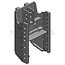 Scharmüller Trekhaakframe kort W330 - 77700136020-A02 | D-waarde: 89,3 kN | Vergrendelpen Ø: 25 mm | Geleidebreedte: 32 mm | Railbreedte: 330 mm | Oplegdruk: 2000 kg | Kleur: Schwarz | Uitvoering: Kurz | Categorie: Lagerböcke